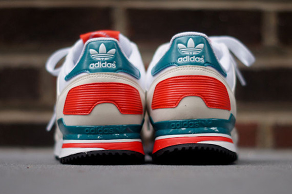 Adias Originals Zx 700 White Teal Orange 4