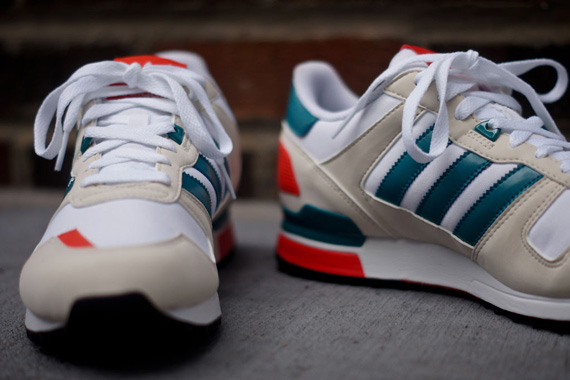 Adias Originals Zx 700 White Teal Orange 6