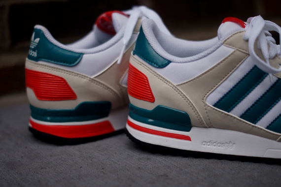 Adias Originals Zx 700 White Teal Orange 7