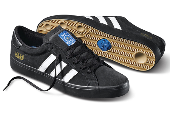 Adidas Americana Skate Black White Gum 2