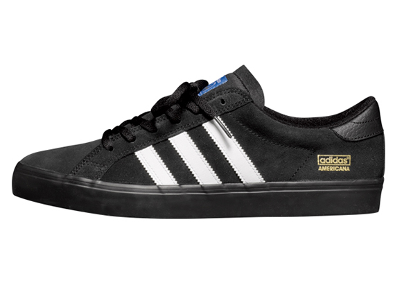 Adidas Americana Skate Black White Gum 3