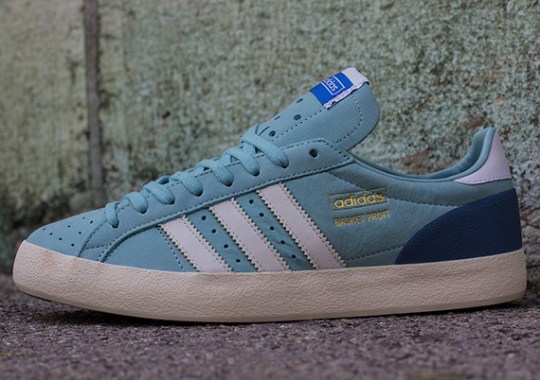 adidas Originals Basket Profi Lo OG – Clear Green – Ecru