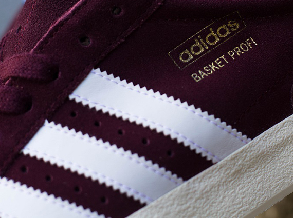 adidas Originals Basket Profi Lo - Light Maroon