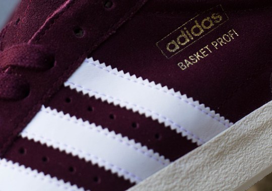 adidas Originals Basket Profi Lo – Light Maroon