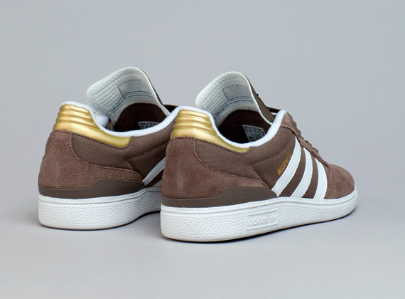 Adidas Busenitz Pro Cargo Brown Metallic Gold 4