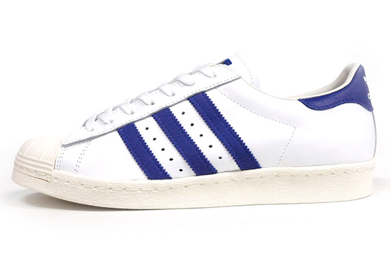 Adidas Originals Superstar 80s White Purple 3