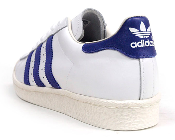 Adidas Originals Superstar 80s White Purple 4