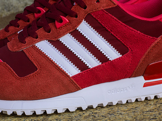 Adidas Originals Zx700 Light Scarlet Blaze Pink 1