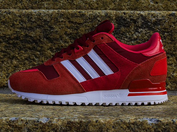 Adidas Originals Zx700 Light Scarlet Blaze Pink 4