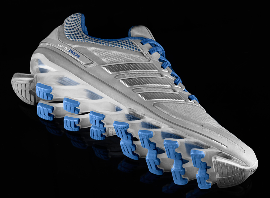 Adidas Springblade Womens Grey Blue 3