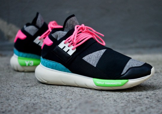 adidas Y-3 Qasa High – Black – Neon