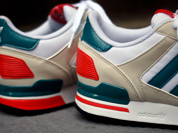 Adidas Zx700 White Teal Orange