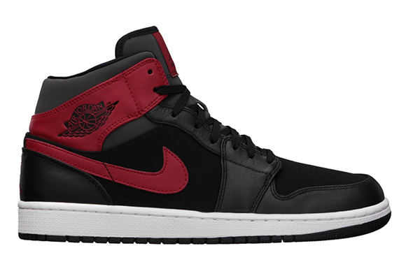 Air Jordan 1 Mid Black Gym Red Nikestore 2