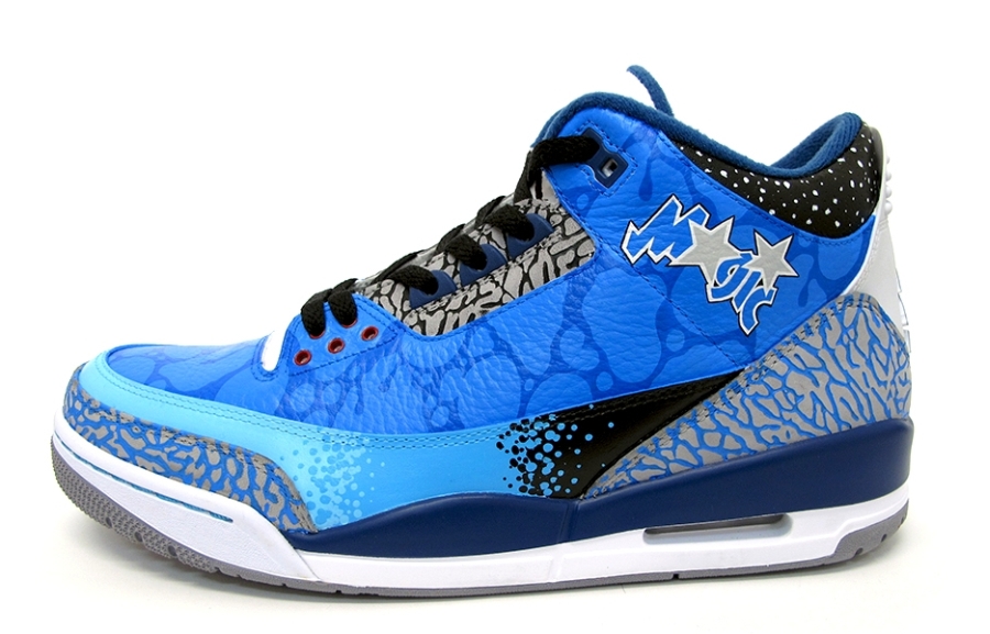 Air Jordan Iii Orlando Magic Customs Sekure D 03