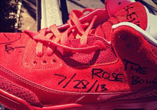 Justin Timberlake x Air Jordan III “Red”