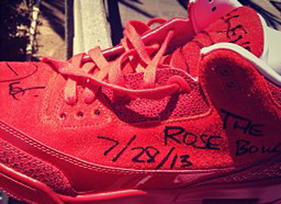 Justin Timberlake x Air Jordan III “Red”