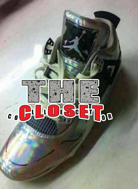 Air Jordan Iv Silver Prism Teaser 2