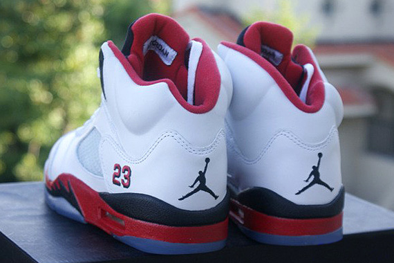 Air Jordan V Gs Fire Red 2