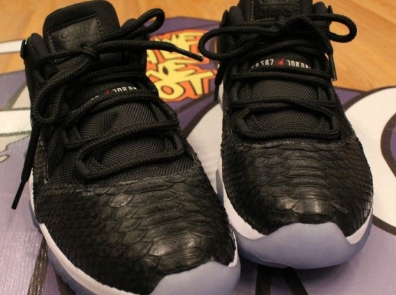 Air Jordan XI Low “Black Python” by CMB Kicks