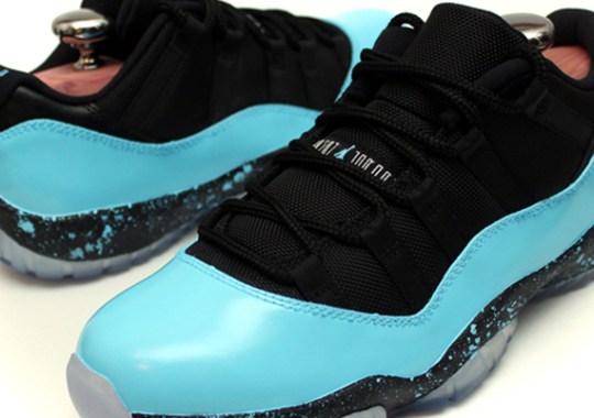 Air Jordan XI Low for Young Scrap by Dank Customs