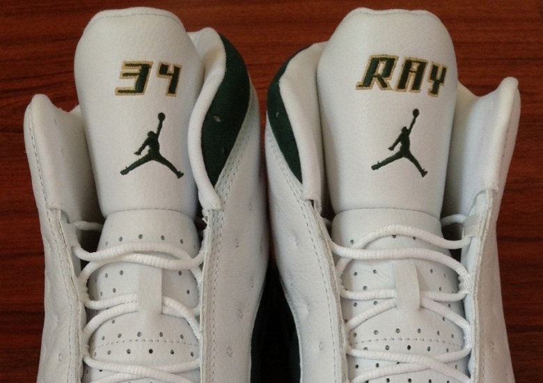 Air Jordan XIII – Ray Allen Sonics “Home” PE