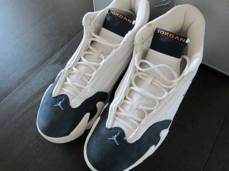 Air Jordan Xiv Eddie Jones Memphis Grizzlies Autographed Pe 01