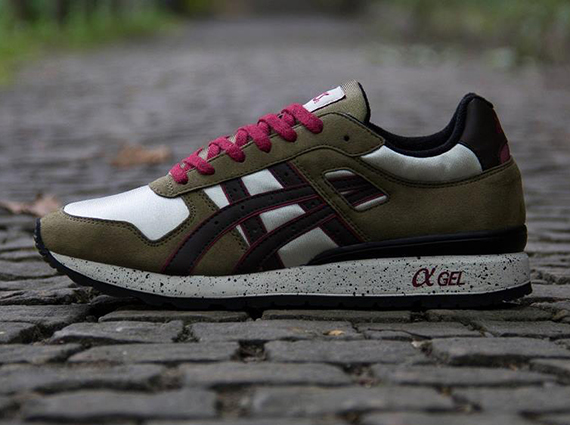 Asics Gt Ii Olive Red Brown