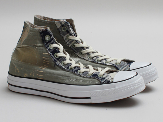 Converse Chuck Taylor 70 Patch Hi Tea Black White 1