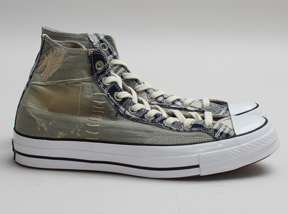 Converse Chuck Taylor 70 Patch Hi Tea Black White 2