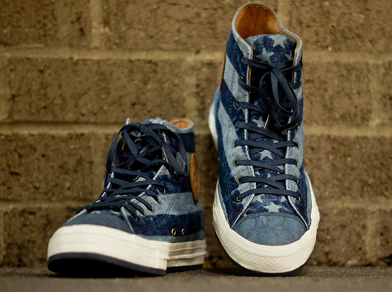 Converse First String Denim Stars And Stripes 4