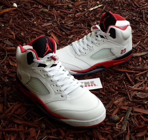 Fire Red Air Jordan 5 05