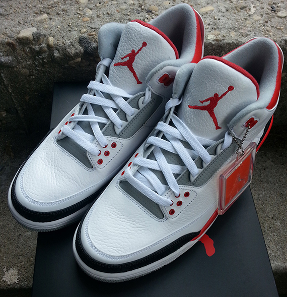 Fire Red Air Jordan Iii Retro 1