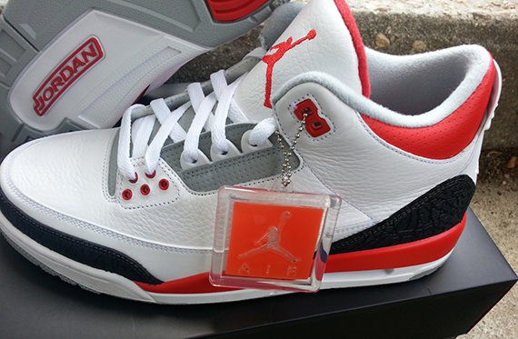 Fire Red Air Jordan Iii Retro 2