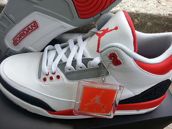 Fire Red Air Jordan Iii Retro 3