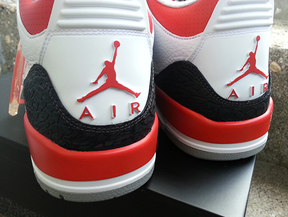 Fire Red Air Jordan Iii Retro 4