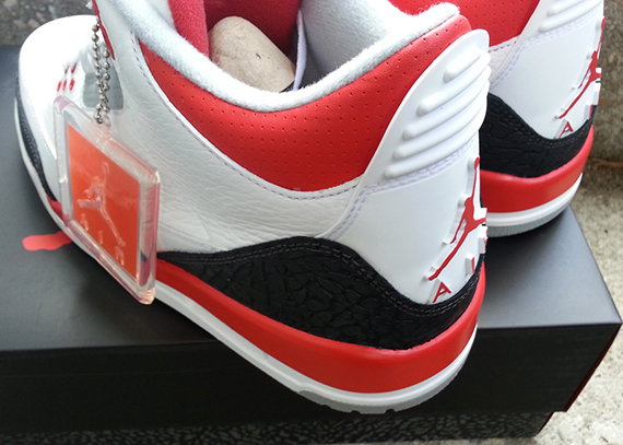 Fire Red Air Jordan Iii Retro 5