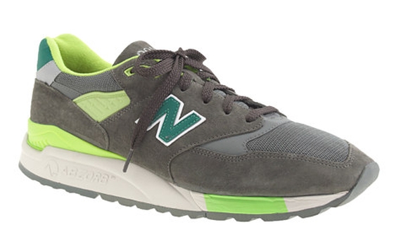 J Crew New Balance 998 Midori Grey