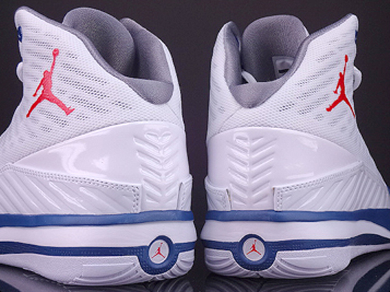 Jordan B'Mo - White - Fire Red - True Blue - Cement Grey