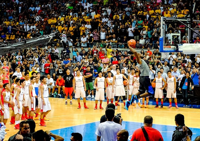 LeBron James Visits Philippines for First Time on Nike Basketball Tour