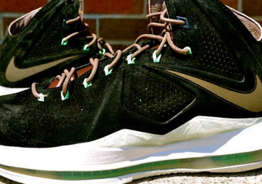 Nike LeBron X EXT “Black Suede” Arriving at Retailers