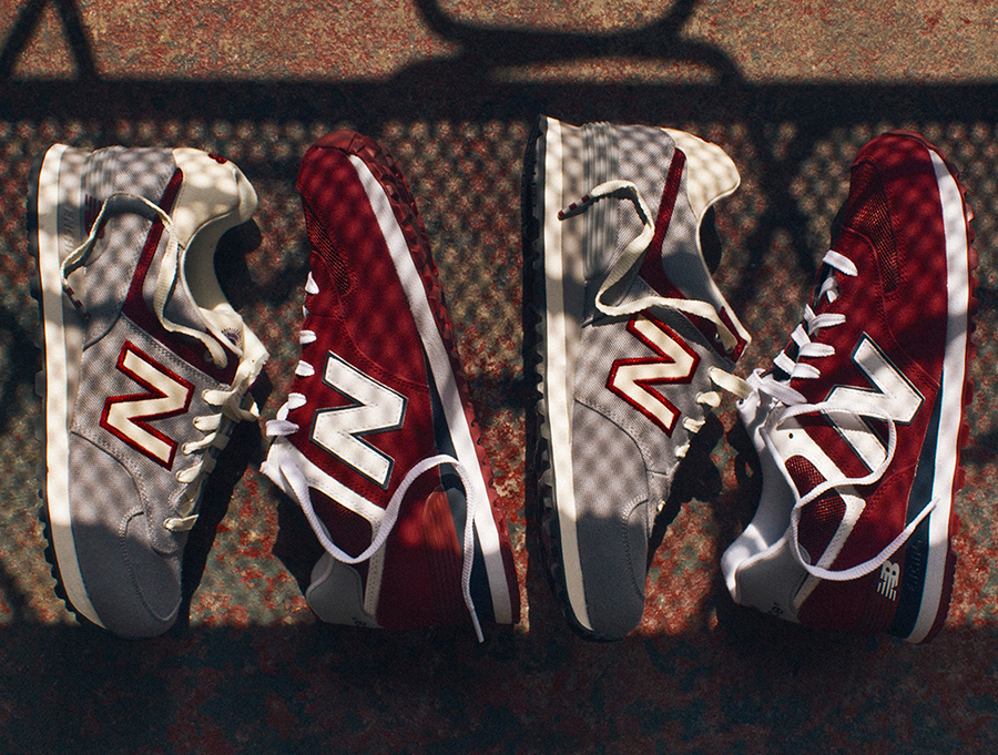 New Balance 574 "Grey & Burgundy"