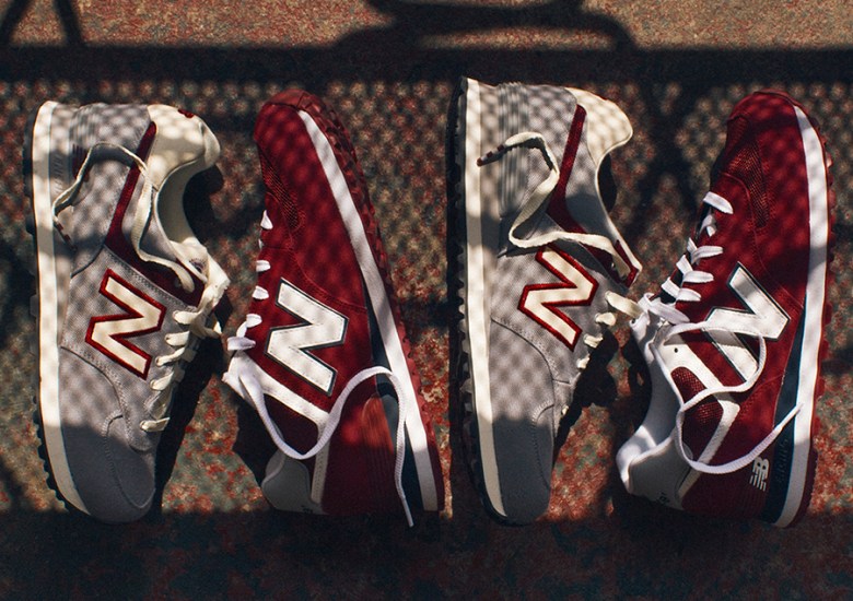 New Balance 574 “Grey & Burgundy”