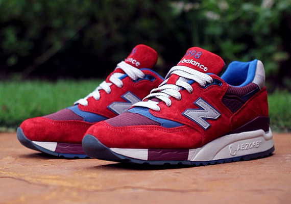 New Balance 998 J Crew Red Blue 1