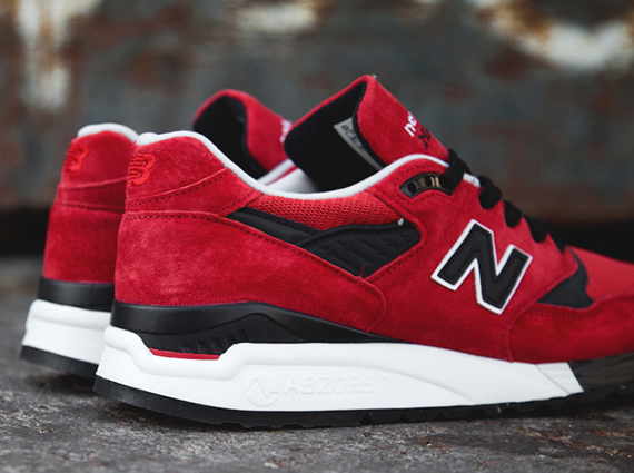 New Balance 998 Red Black White 1