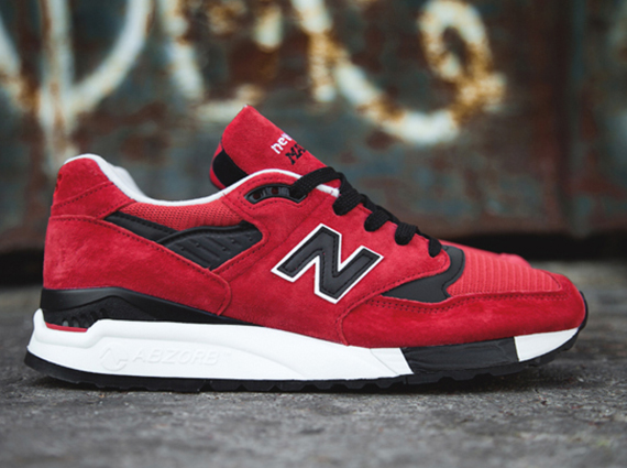 New Balance 998 Red Black White 2