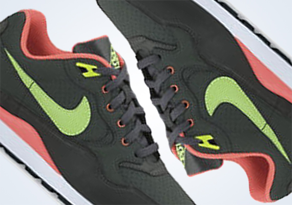 Nike ACG Wildwood GS - Vintage Green - Atomic Red - Flash Lime