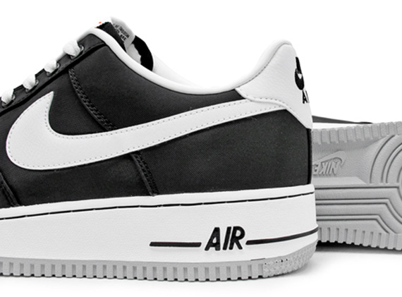 Nike Air Force 1 Low Black Nylon