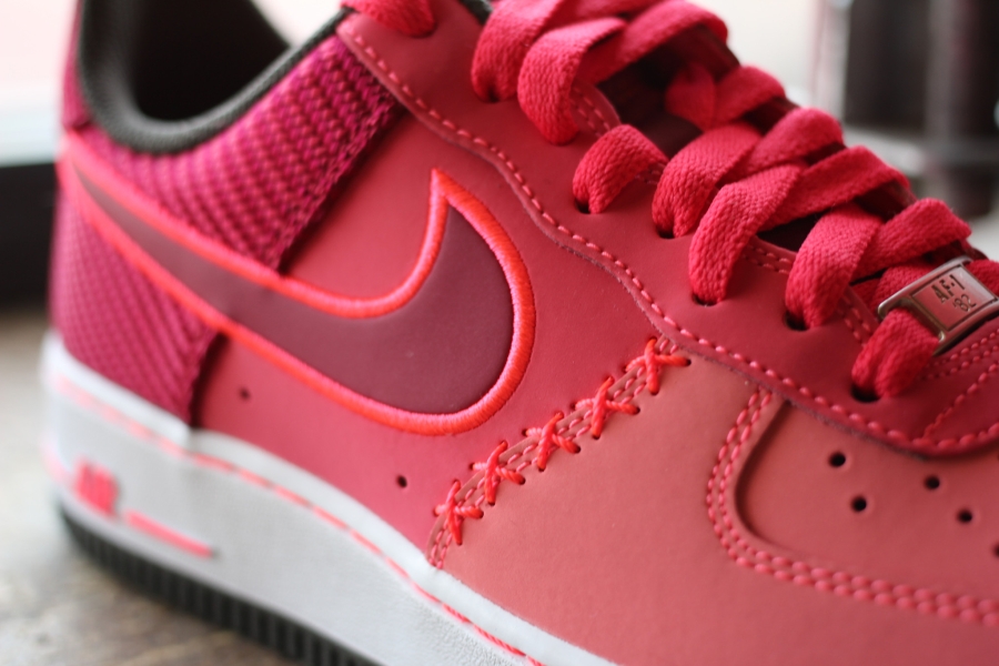 Nike Air Force 1 Low Fusion Red Noble Red 02