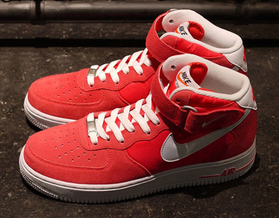 Nike Air Force 1 Mid Blazer Pack Red 1