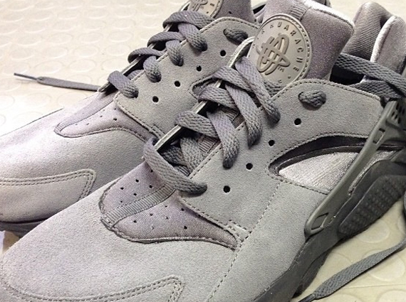 Nike Air Huarache LE - Grey - Black